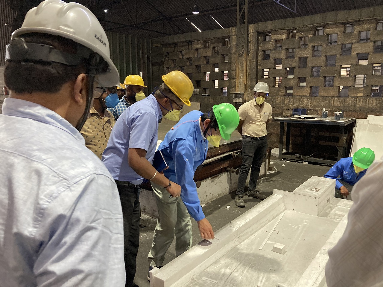Foundry audit scene published on the Kimura Foundry India website